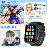 1 x RAW Customer Returns EURHOWING 4G Kids Smartwatches, Smartwatch Phone Watch with GPS Tracker for Children, WiFi Video Phone Call, SOS, Pedometer, Camera Christmas Birthday Toy Gifts for Boys Girls - RRP €99.82