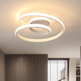 1 x RAW Customer Returns Comely LED Ceiling Lamp, 36W Modern LED Ceiling Light for Bedroom, LED Chandelier Warm Light 3000K for Living Room Kitchen Bathroom Corridor - RRP €38.99