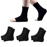 1 x RAW Customer Returns Kseyic 3 Pairs Nano Neuropathy Socks, Compression Socks for Swelling, Plantar Fasciitis, Neuropathy Pain - Nano Bandage for Men and Women Black, L-XL  - RRP €20.99