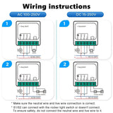 3 x RAW Customer Returns MHCOZY WiFi Switch, Wireless Relay Module, DIY for Home Appliances with Tuya Smart Life Bluetooth Remote Control, Compatible with Alexa Google Home, 1 or 2 Way Control, 16A - RRP €36.87