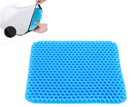 1 x RAW Customer Returns Orthopedic gel cushion, cool and breathable, relieve hip fatigue, with non-slip cover. Cushion for wheelchair car office chair home. - RRP €20.4