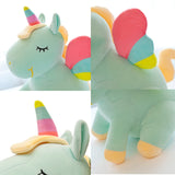 1 x RAW Customer Returns SNOWOLF Unicorn Stuffed Animal Toy Cute Soft Unicorn Plush Hugging Pillow with Rainbow Wings Kawaii Toy for Kids Girls White, 25cm  - RRP €14.99