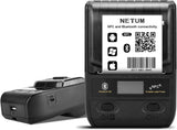 1 x RAW Customer Returns NETUM 58mm Portable Label Printer with Bluetooth and Rechargeable Battery, Apply to Barcode, Office Warehouse, Shipping, Clothing, Labels, Printing NT-G5 - RRP €75.99