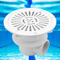 1 x RAW Customer Returns Heaveant Pool Main Drain, 1.5 Inch Swimming Pool Floor Drain, Water Inlet Drain Accessories for Underground Pool Ponds Aquarium White  - RRP €42.54