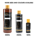 1 x RAW Customer Returns in 1 Easy Application Leather Recoloring and Repair Chocolate Dye with Coating, Fast Light Restoration, Ideal on Leather Sofa, Furniture, Car Seat, Shoes, Handbag. 50ml - RRP €19.06