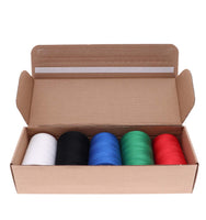 1 x RAW Customer Returns sewfil dacor 120-5 Cones of Polyester Sewing Thread - Pack of 5 spools 5 x 5,000 Meters - Mix 02 RGB - RRP €24.95