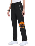 1 x RAW Customer Returns MoFiz Women s Ski Pants Thermal Trekking Pants Waterproof Winter Trousers Dark Black M - RRP €45.99