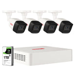 1 x RAW Customer Returns Tonton 5MP surveillance camera set 4 x 5MP 2560 1944 security camera, 8 channel surveillance camera system outdoor video camera, 30M EXIR night vision, motion detector, security for indoor and outdoor 1TB HDD - RRP €176.26