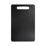 1 x RAW Customer Returns Fotouzy Plastic Cutting Board with Handles, Food Grade PP Material, BPA Free, Dishwasher Safe, Thick Cutting Board, Large Size, Easy-Grip Handles, for Kitchen Black  - RRP €18.99