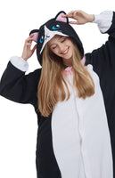 1 x RAW Customer Returns SimZoo animal costumes adult costume women s onesie animal onesie animal Halloween Easter costume - RRP €29.74