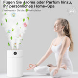 1 x RAW Customer Returns Humidifier Bedroom 36H Double Spray with LED Screen, 23dB Quiet Humidifier, Room Humidifier with 7 Colors Light 10 Filters, 1.8L Room Humidifier for Children s Room Baby, Aroma Diffuser 40  - RRP €31.63