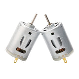 1 x RAW Customer Returns Unxuey 2pcs 385 DC 6V-24V Micro Strong Magnetic Carbon Brush DC Motor for DIY Toys - RRP €9.35