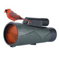 1 x RAW Customer Returns Monocular Telescope 12X56 ED Monocular with Night Vision, IPX7 Waterproof Telescope Adults with BAK4 Prism SMC Extra Wide Film with Adapter and Tripod for Climbing Hunting Wildlife Watching - RRP €232.69