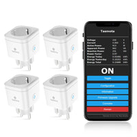 1 x RAW Customer Returns Tasmota socket with electricity meter, EIGHTREE Alexa WLAN smart socket, Smart Home, ESP8685 with Home Assistant, MQTT, Domoticz, OpenHAB, ioBroker, 16A, only 2.4GHz WLAN, 4pcs - RRP €39.09