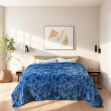 1 x RAW Customer Returns HOZY Cuddly Blanket Fluffy Blanket Fleece Blanket - Cuddly Blanket 150x200cm, 3D Jacquard Fleece Blanket, Fleece Blanket Sofa Blankets, Warm Blanket Couch Blanket Dog Blanket Sofa Blanket Fluffy, Stone Blue - RRP €21.62