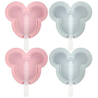 2 x Brand New Mickey ice cream molds, Minnie ice cream molds, Mickey ice cream molds popsicles, Minnie silicone molds, Ubephant 4 pcs DIY ice cream molds silicone mini ice cream mold ice cream molds children reusable - RRP €24.2