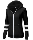 1 x Brand New SwissWell Hoodie Women s Sweatshirt Leisure Sports Pullover Hooded Sweater Sweat Jacket Long Sleeve Hood Fitness Basic Training 1449-Black, S  - RRP €45.99