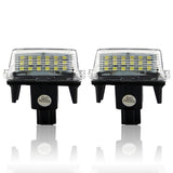 1 x RAW Customer Returns WinPower License Plate Light Bulb Kit 6000K Xenon White No Error Lamp 18 SMD Upgrade License Plate Light Lights, 2 Pieces - RRP €18.68