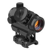 1 x RAW Customer Returns Feyachi RDS-25 Red Dot Sight 4 MOA Red Dot Sight Rifle Scope Airsoft Sight with 1 Inch Riser Mount for Hunting, Airsoft and Crossbow - RRP €39.99