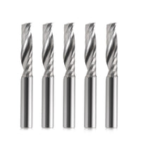 1 x RAW Customer Returns EU HOZLY 6mm Shank 6mm Cutting Diameter 25mm Flute Length 1 Flute End Mill CNC Spiral Router Bit Upcut Cutting Tool for Acrylic PVC ABS Plywood 5pcs - RRP €32.99