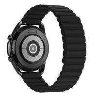 1 x RAW Customer Returns Tasikar 20 mm bracelet compatible with Samsung Galaxy Watch 6 5 4 bracelet 40 mm 44 mm Watch 6 Classic 43 mm 47 mm Watch 5 Pro, silicone magnetic watch strap for Galaxy Watch 4 Classic black  - RRP €18.99