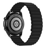 1 x RAW Customer Returns Tasikar 20 mm bracelet compatible with Samsung Galaxy Watch 6 5 4 bracelet 40 mm 44 mm Watch 6 Classic 43 mm 47 mm Watch 5 Pro, silicone magnetic watch strap for Galaxy Watch 4 Classic black  - RRP €18.99