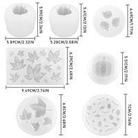 27 x Brand New Lets Joy 7 Pieces Halloween Thanksgiving Resin Molds, Pumpkin Silicone Mold, Thanksgiving Maple Leaf Silicone, 3D Pumpkin Maple Leaves Silicone Mold, DIY Candle Mold Craft Baking Molds Soap Making - RRP €258.93