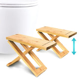 1 x RAW Customer Returns Top Life Physiological Stool Recommended by Doctors - Adopt the Natural Anti Constipation Position - Toilet Stool for Toilet - Ergonomic, Practical and Discreet - RRP €23.51