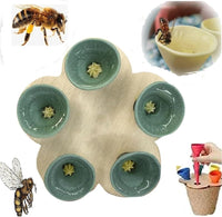 20 x Brand New LuWomenre Bee Insect Drinking Cup, Bee Cup for Garden, Bee Cup Water for Bee Garden, Bee Cup for Thirsty Pollinators for Garden, Bees Need Safe Places to Drink - RRP €262.0