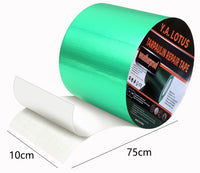 41 x Brand New YA LOTUS tarpaulin patches for fabric tarpaulins 7.5M X10CM, tarpaulin tape super repair tape, tarpaulin repair tape for all-purpose tarpaulin truck tarpaulin, awning, tent - PE green - RRP €1082.4