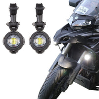 1 x RAW Customer Returns SUPAREE LED Fog Light 40W 3000LM 6000K Protective Grille Wiring Harness for Motorcycle R1200GS F800GS F650 LC ADV 1190 1190R 1290 - RRP €89.99