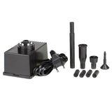 1 x RAW Customer Returns IP68 water pump submersible pump with LED ring filter fountain for garden ponds fish ponds fountains aquariums - RRP €28.99