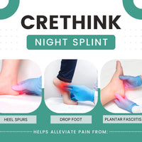 2 x Brand New Crethink Night Splint for Plantar Fasciitis, Adjustable, Breathable, for Plantar Fasciitis, for Plantar Fasciitis, for Plantar Fasciitis, for Ankle Pain Left or Right Universal  - RRP €37.28