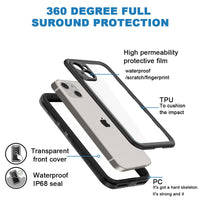 1 x RAW Customer Returns AICase for iPhone 13 Waterproof Case, 360 Degree All-Round Protection with Built-in Screen Protector IP68 Certified Fully Sealed Waterproof Cell Phone Case Outdoor Case for iPhone 13 6.1 Inch - RRP €19.15