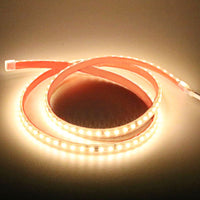 1 x RAW Customer Returns Super Luminous 2835 Adhesive LED Strip 1M 220V, IP67 Waterproof Strips 220 Volt 1 Meter 12 Watt Warm White Warm White, 1.00  - RRP €23.0