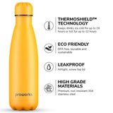 1 x RAW Customer Returns Proworks Stainless Steel Water Bottle, BPA Free Vacuum Insulated Thermal Metal Water Bottle for 12 Hours Hot 24 Hours Cold Drinks, Sports and Gym Water Bottle - 1 Litre - Soft Yellow - RRP €23.95