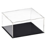 1 x RAW Customer Returns sourcing map Acrylic Clear Display Case Box Dustproof Protection Cube Collectible Exhibition Box 30x25x20cm - RRP €36.35