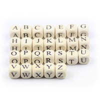 1 x RAW Customer Returns Sprout 200 PCS Natural Wooden Alphabet Beads, ABC Puzzle Alphabet Wooden Beads to Promote Children s Creativity and Spelling DIY Jewelry Bracelets Necklaces Keychains - RRP €11.09