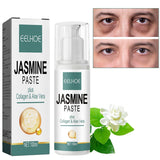 1 x Brand New Jasmine ointment for dark circles, eye cream against wrinkles, drooping eyelids active jasmine ointment, jasmine cream for dark circles, eye cream against wrinkles and dark circles, eye cream with collagen and aloe, 100ml - RRP €6.53