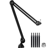 1 x RAW Customer Returns LANUCN Microphone Arm Microphone Stand 2nd Generation 3 8 5 8 Upgraded Microphone Arm with Anti-Shaking Table Clamp Minimalist Mic Stand for Yeti Snowballs and Other Microphone Boom Arm - RRP €54.98