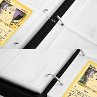 1 x RAW Customer Returns Card scrapbook 4-pocket, 440 pockets booklets for cards with 55 pages yellow - RRP €10.07