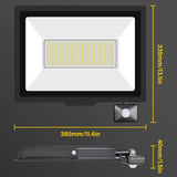 1 x RAW Customer Returns AUXTINGS LED Floodlight 200W 20000 Lumen Warm White 4000K, Bright Outdoor LED Floodlight for Garden Corridor Home Parking Lot, Waterproof IP66 175-260V - RRP €50.56