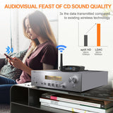 1 x RAW Customer Returns 1Mii Bluetooth 5.3 HiFi receiver for stereo system, Bluetooth audio adapter with audiophile ESS DAC 384kHz 32bit , aptX HD, LDAC, Opt RCA output for AV receiver or amplifier black  - RRP €109.99