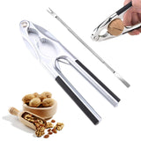 65 x Brand New WJOWWL Nutcracker Nutcracker Walnut Nut Opener, Hazelnut Cracker, 2 Cutouts, Multifunctional Nut Cracker, Walnut Tongs with Non-Slip Handle, Suitable for Most Nuts - RRP €457.6