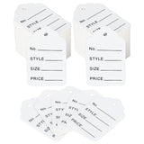 6 x Brand New 1000 Pieces Price Tags Marking Labels 32mm 50mm, for Clothing Shoes Hat White  - RRP €60.9