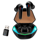 1 x RAW Customer Returns SONTINH Gaming Headset, AlienBuds 2023 Launched , Wireless Gaming Headset for PC, PS4, PS5, and Switch with USB Dongle, Multipoint Connection with 30ms Low Latency Single  - RRP €40.33