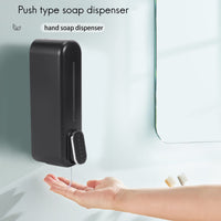 2 x Brand New Liseng 300ml Hand Dispenser, Manual Hand Lotion and Shampoo Dispenser, Shower, Bathroom, Kitchen - RRP €38.4