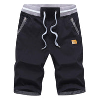 1 x RAW Customer Returns JustSun Shorts Men s Shorts Summer Shorts Chino Cotton with Drawstring Black L - RRP €34.27