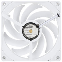 1 x RAW Customer Returns Thermalright TL-B14W High Performance CPU Fan, 1500 RPM, 4 Pin PWM 140mm, White  - RRP €15.9