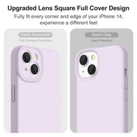 2 x Brand New Cover Compatible with iPhone 15 Original Case, Real Silicone Does Not Fade , Ultra Thin Protective Liquid Silicone Cover for iPhone 15 in Soft Fabric - RRP €40.8